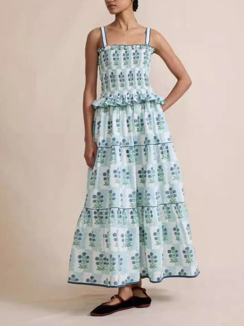 smocked-ruffled-square-neck-maxi-dress-OhSoStyled-Sophia's-Style-6