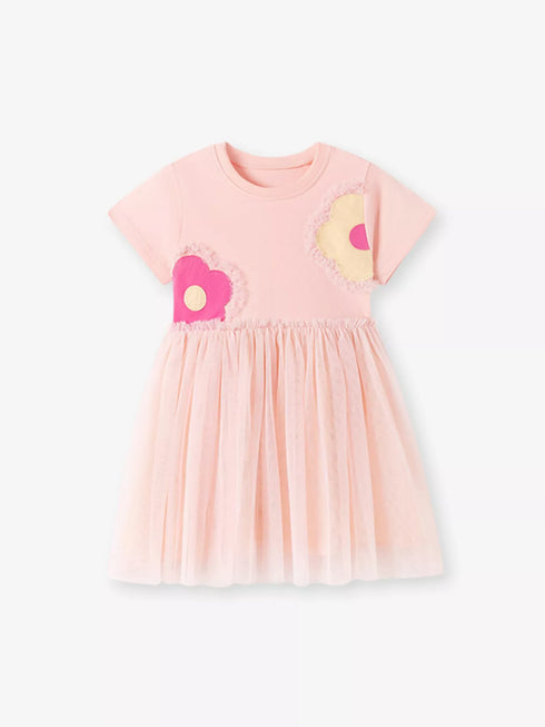 childrens-flower-round-neck-tulle-dress-ohso-kids-sophias-style-1