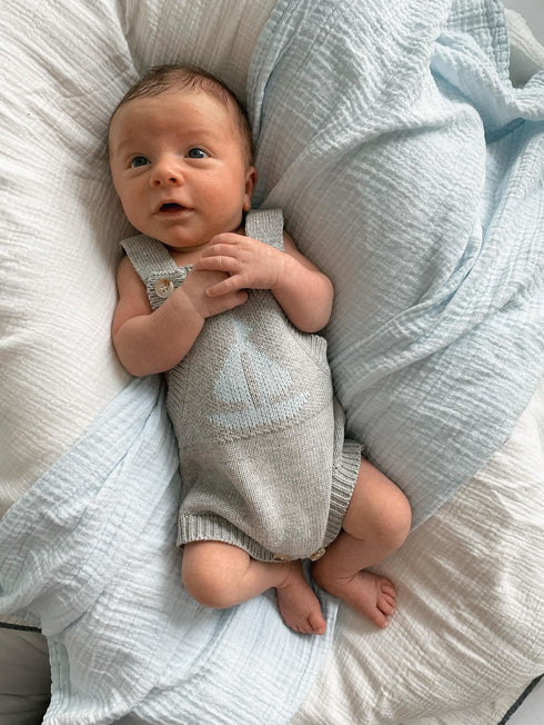 luna-luca-sailboat-romper Luna and Luca Newborn Baby Clothes
