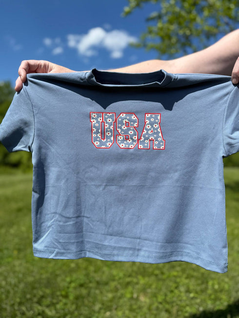 usa-daisy-oversized-t-shirt at Sophia's Style-2