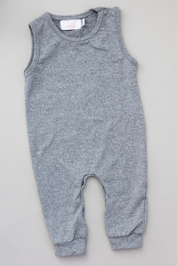 heather-gray-tank-one-piece-jogger Mila &  Rose - Sophia's Style-Heather Gray Tank One-Piece Jogger-0-3M--1