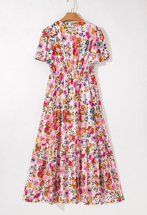 floral-short-sleeve-v-neck-dress-with-pockets OhSoStyled - Sophia's Style-9