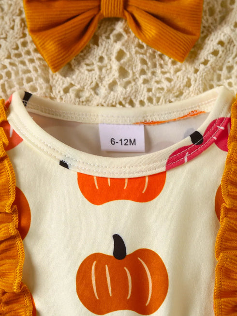 childrens-pumpkin-print-ruffle-dress-with-bow-headband-ohso-kids-sophias-style-3