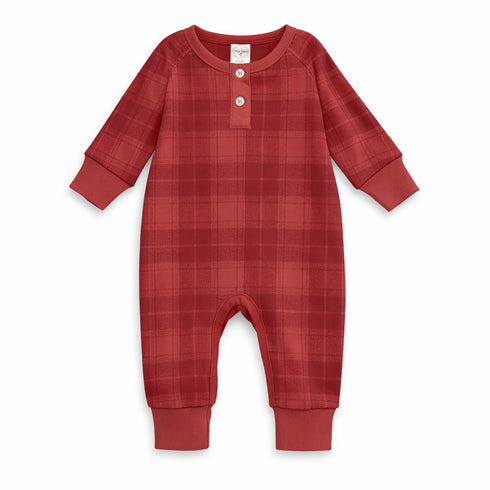 red-plaid-baby-boy-henley-romper-in-soft-cotton-rib-tesa-babe-sophias-style-2