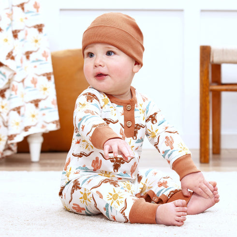 happy-trails-bamboo-henley-romper Tesa Babe - Sophia's Style-2