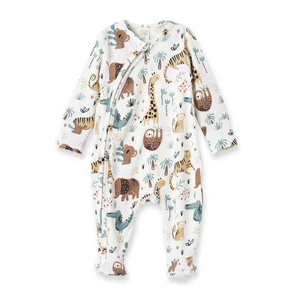 jungle-jamboree-bamboo-zipper-romper Tesa Babe - Sophia's StyleBaby Boy Clothes-1