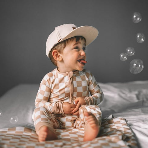 sandy-checkers-dream-romper Dream-Big-Little-Co-pajama-baby-blanket