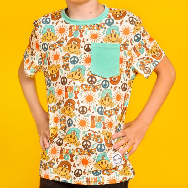 skateboard-t-shirt-just-for-littles®️ - Sophia's Style Shirts & Tops-1