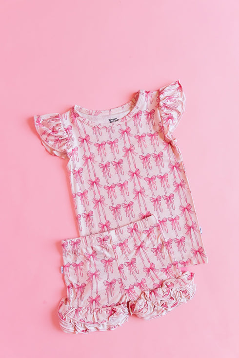 bow-cute-dream-ruffle-shorts Dream-Big-Little-Co-pajama-baby-blanket