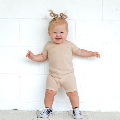 tan-rib-dream-short-set Dream-Big-Little-Co-pajama-baby-blanket