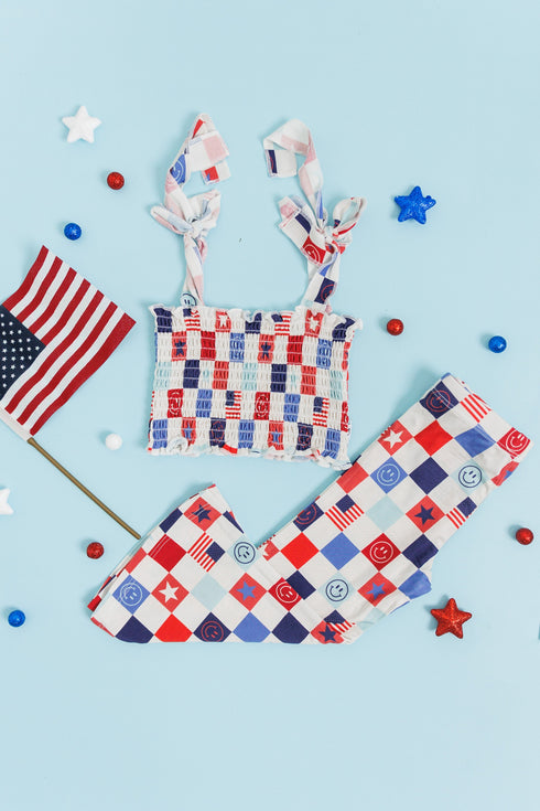 home-of-the-free-checkers-dream-smocked-flare-set Dream-Big-Little-Co-pajama-baby-blanket