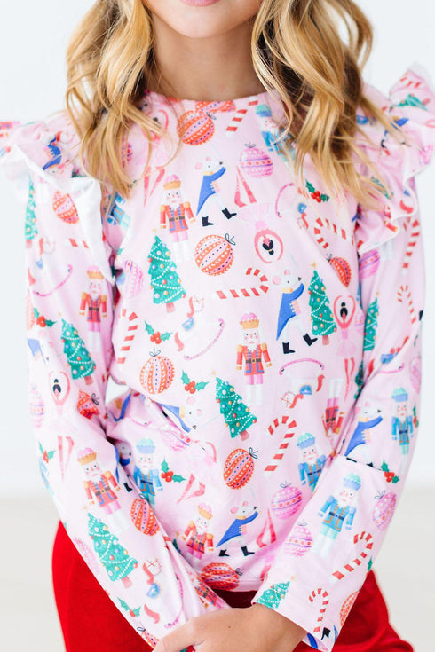 sugarplum-fairy-l-s-ruffle-tee Mila & Rose - Sophia's StyleRuffle Tee L/S-1