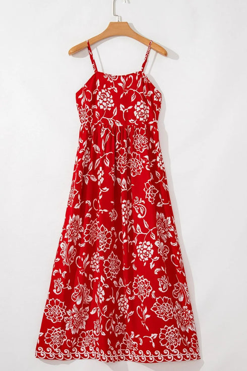 floral-printed-spaghetti-strap-empire-waist-maxi-dress-Sophia's Style-8