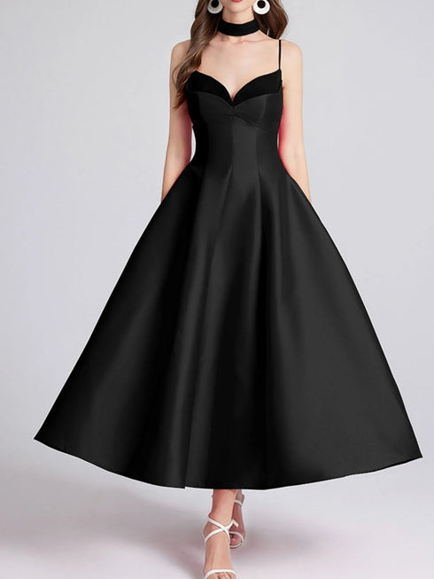 sweetheart-spaghetti-strap-midi-dress-with-collar-OhSoStyled-Sophia's-Style-2