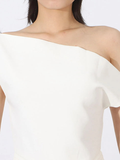 single-shoulder-pleated-dress-Sophia's Style-10