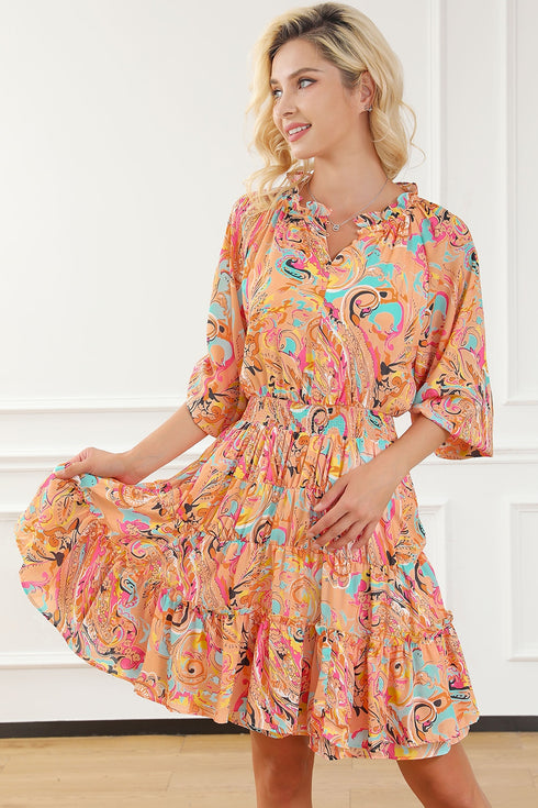 printed-smocked-frill-tiered-dress OhSoStyled - Sophia's Style-6