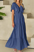 ruffled-v-neck-short-sleeve-maxi-dress OhSoStyled - Sophia's Style-3