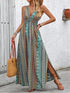 tied-back-printed-sleeveless-maxi-slit-dress OhSoStyled - Sophia's Style in Turquoise-6