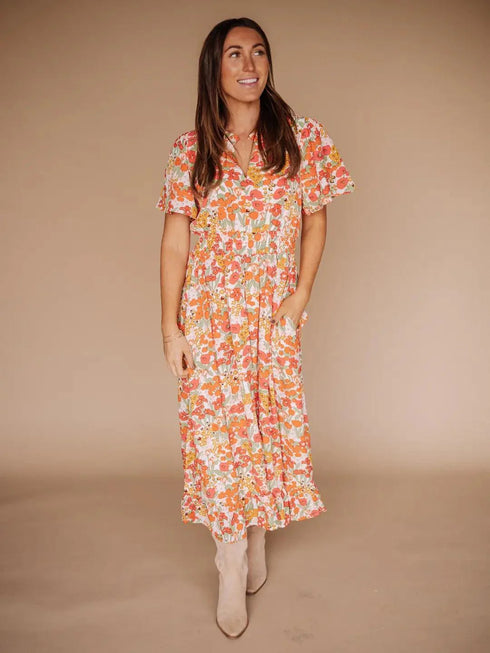 gabby-maxi-dress-in-red Fehrnvi - Sophia's Style-Gabby Maxi Dress in Red-S--1