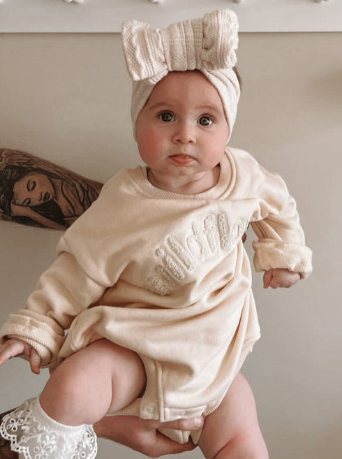 luna-luca-knit-bow-headband-off-white Luna and Luca Newborn Baby Clothes