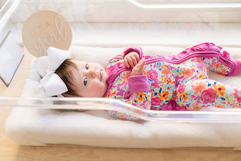 korrie-floral-bamboo-ruffle-convertible-footie- at Sophia's Style-5