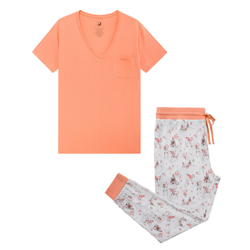 once-upon-a-castle-unicorn-womens-jogger-pants Big Dreams Little Jammie Session Sophia's Style-2