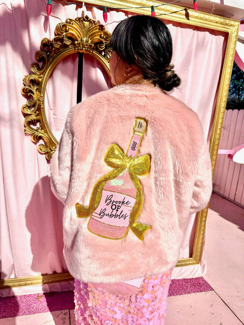 brooke-of-bubbles-short-pink-faux-fur-champagne-coat-sophias-style-3