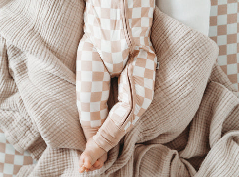 sandy-checkers-dream-romper Dream-Big-Little-Co-pajama-baby-blanket