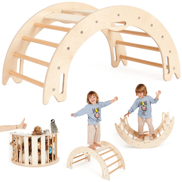 montessori-2in1-climbing-arch-rocker-GrowGo Kids-Sophia's Style-Toys-1