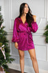 adeline-sequin-wrap-dress-feelin-fine Buddy Love - Sophia's Style-Adeline Sequin Wrap Dress - Feelin Fine-Feelin Fine-XS-1