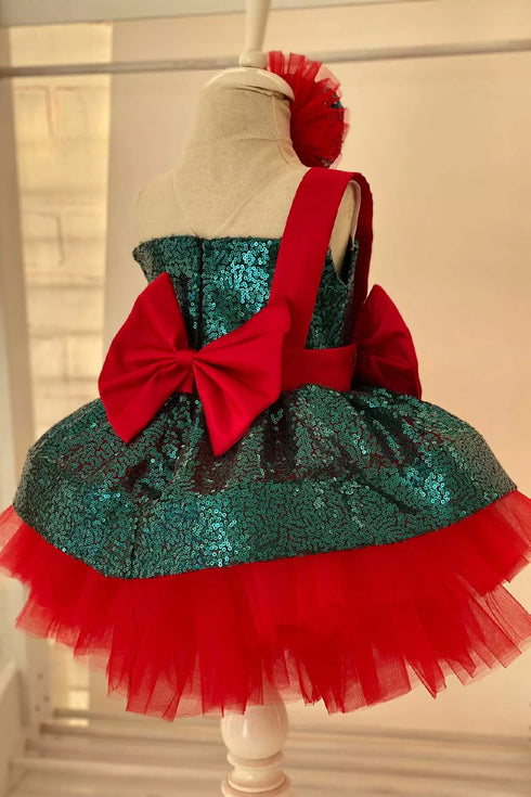 allison-green-party-dress-tha-dressing - Sophia's Style -4