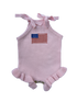 Americana Frills Romper