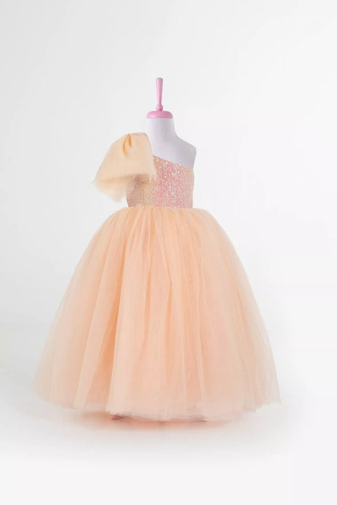 amy-salmon-party-dress-tha-dressing - Sophia's Style -4