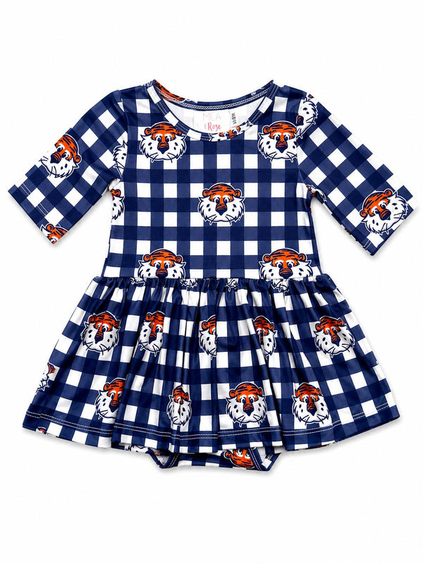 auburn-plaid-aubie-3-4-sleeve-twirl-bodysuit-sophias-styleTwirl Bodysuit - 3/4 Sleeve-1