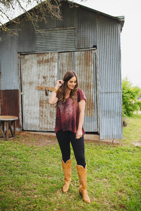 avril-flutter-sleeve-v-neck-top-puma Buddy Love - Sophia's Style----6