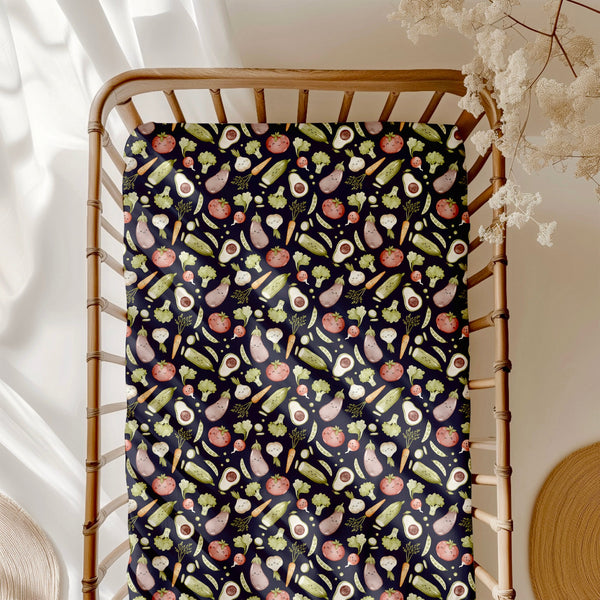 love-you-veggie-much-crib-sheet Big Dreams Little Jammie Session Sophia's Style-1