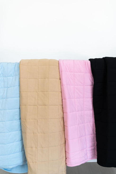 light-pink-quilted-bamboo-blanket Laree & Co - Sophia's Style-3