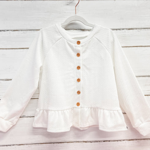 spring-ruffle-cardigan-white-pink-lavender-makena-lane - Sophia's Style -2