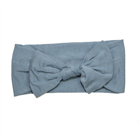 bow-headband-ocean-blue Presley Couture at Sophia's Style-Headbands-1