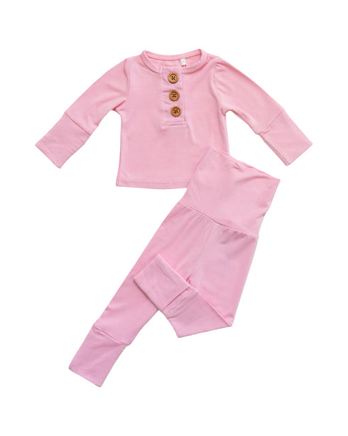 light-pink-infant-2-piece-bamboo-set Laree & Co - Sophia's Style-2