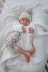 luna-luca-cable-knit-pom-beanie-sand Luna and Luca Newborn Baby Clothes