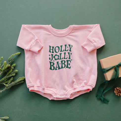 holly-jolly-babe-christmas-sweatshirt-romper Sophia's Style-2