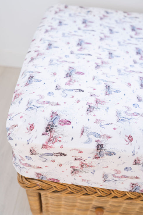 mermaid-cove-twin-fitted-sheet-and-pillowcase-set Big Dreams Little Jammie Session Sophia's Style-4