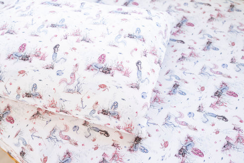 mermaid-cove-twin-fitted-sheet-and-pillowcase-set Big Dreams Little Jammie Session Sophia's Style-3
