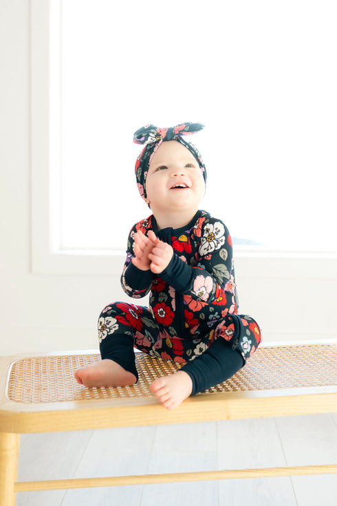 midnight-meadow-romper Big Dreams Little Jammie Session Sophia's Style-3