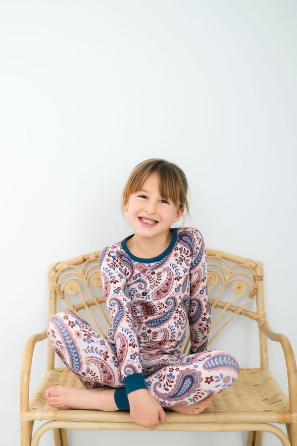 pretty-in-paisley-long-sleeve-pjs Big Dreams Little Jammie Session Sophia's Style-1