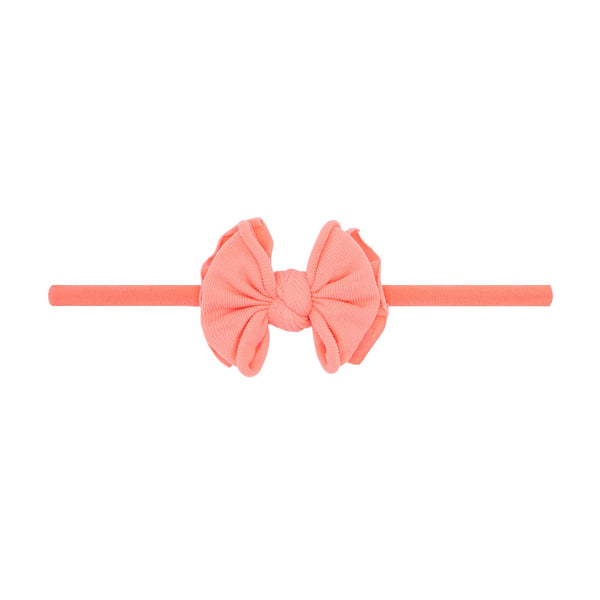 baby-fab-skinny-coral Baby Bling Bows clips headbands - Sophia's StyleBABY FAB SKINNY-