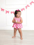 baby-girl-pink-baseball-bow-print-romper-summer-outfit-Sophia's Style-3