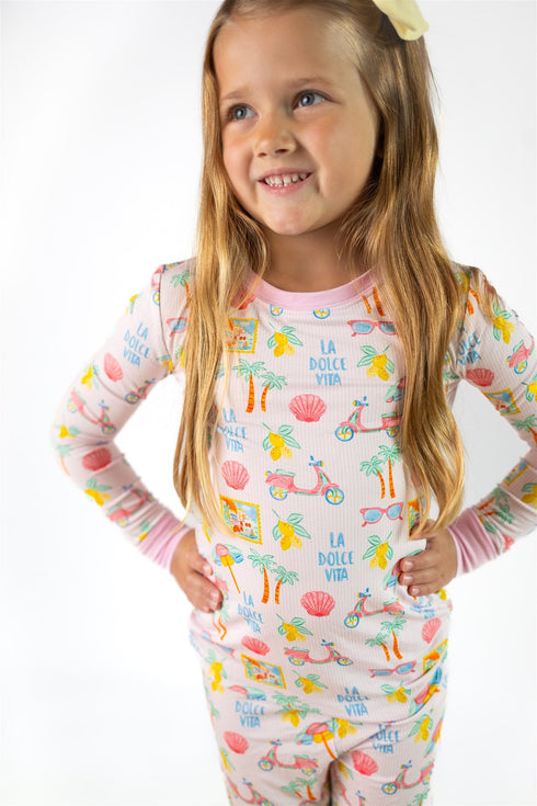 dolce-vita-two-piece-pajama-set Boosh Baby - Sophia's Style-2