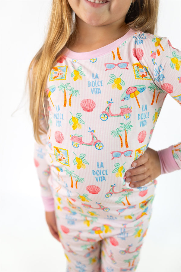 dolce-vita-two-piece-pajama-set Boosh Baby - Sophia's Style-1